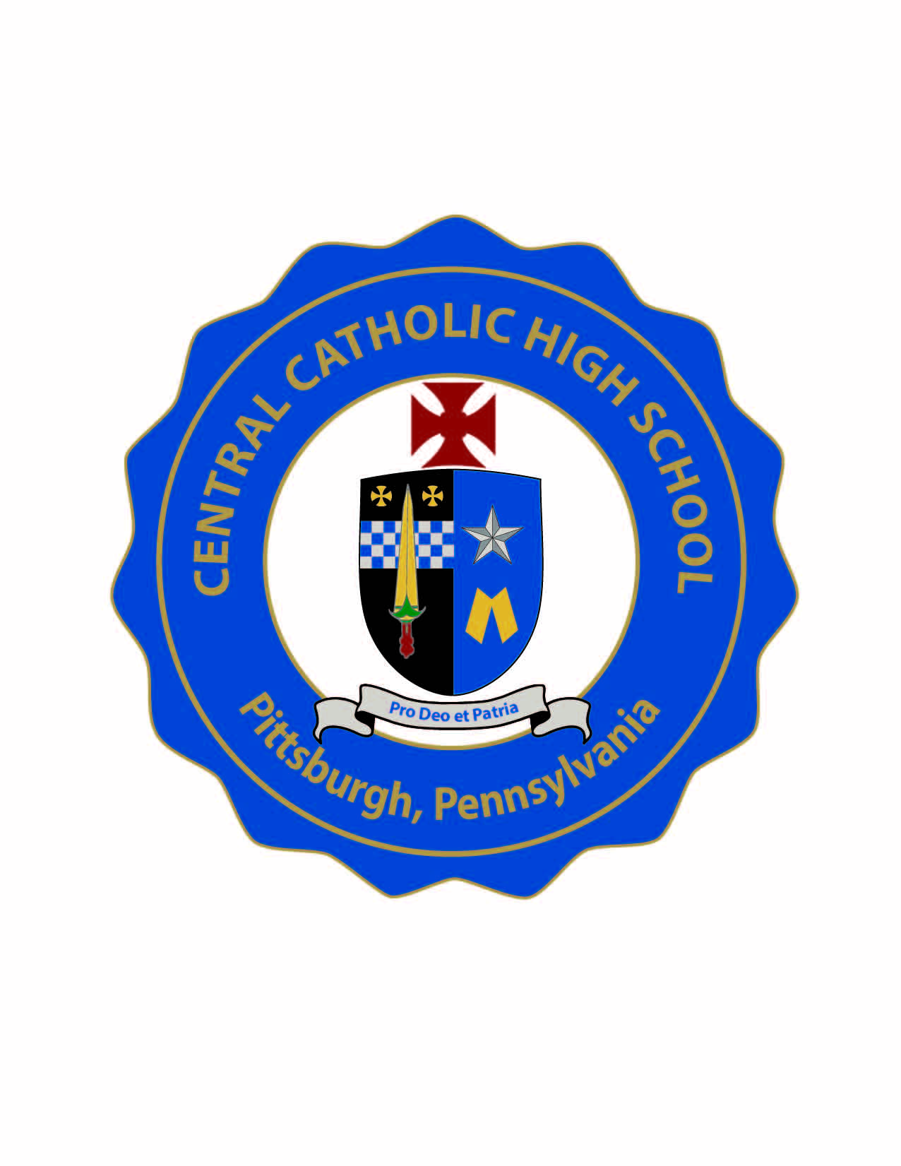 中央天主教高中（男校）-Logo,PA-Central Catholic High School-logo