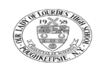 圣母卢尔德中学-Logo,Our Lady of Good Counsel High School-logo