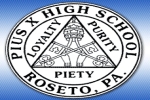 湃尔斯中学-Logo,Pius X High School-logo