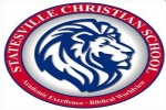 斯戴兹维尔基督教中学-Logo,Statesville Christian School-logo