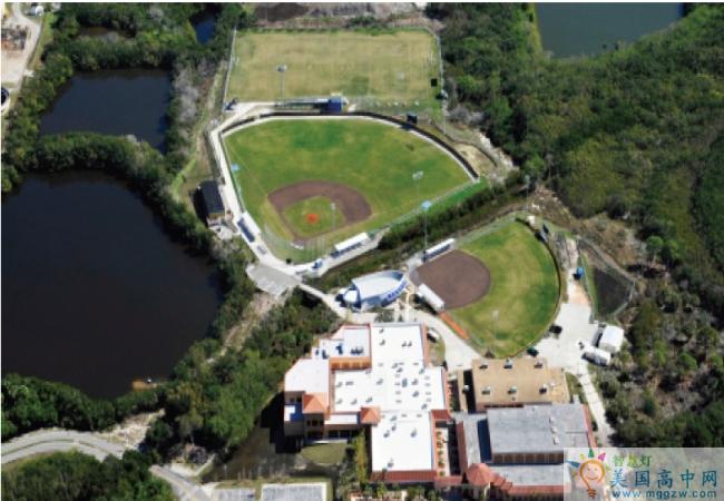 Canterbury School of Florida-佛罗里达坎特伯雷中学-Canterbury School of Florida的鸟瞰图.png