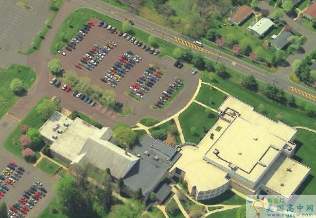 Christopher Dock Mennonite High School-克里多门诺中学-Christopher Dock Mennonite High School鸟瞰图