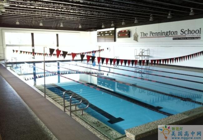  The Pennington School-潘宁顿中学-The Pennington School的室内游泳池
